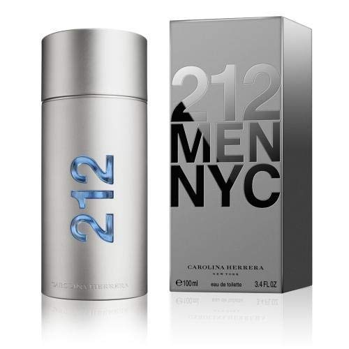 212 MEN NYC by Carolina Herrera 3.3 Ounce / 100 ml Eau de Toilette Men Cologne Spray
