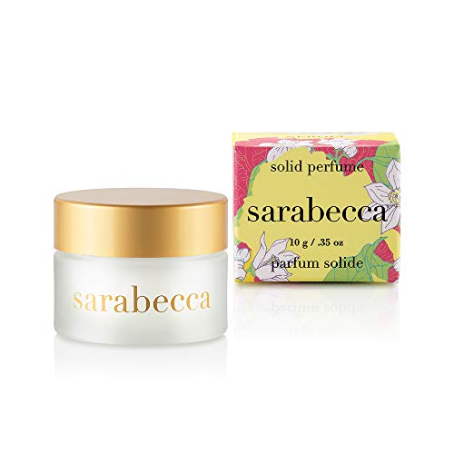 SARABECCA Neroli Solid Perfume 10 grams - Vegan, Phthalate-Free, Certified All-Natural Fragrance