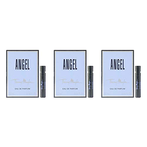 3 Thierry Mugler Angel EDP 1.2 Ml/0.04 Oz Each Spray Sample Perfume Travel Vial Lot