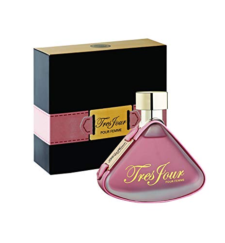 ARMAF Tres Jour for Women Eau De Parfume 3.4 Ounces, Pink