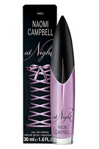 Naomi Campbell At Night Eau de Toilette Spray for Women, 1 Ounce