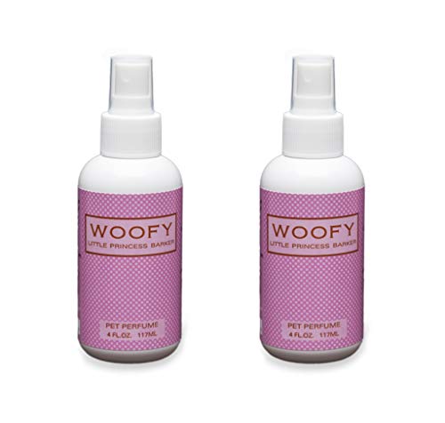 Gotdog Woofy Little Princess Barker, Luxury Designer Pet Perfume, Fine Dog Cologne, 2pack