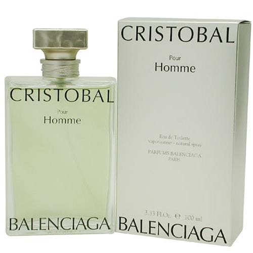 Cristobal By Balenciaga For Men. Eau De Toilette Spray 3.3 Ounces