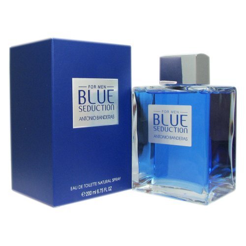 Antonio Banderas Blue Seduction for Men Eau De Toilette Spray, 6.75 Ounce by Antonio Banderas