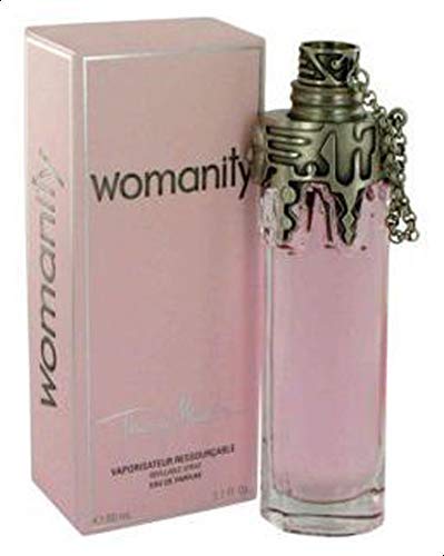Womanity by Thierry Mugler for Women, Eau de Parfum Refillable Spray, 2.7 Ounce