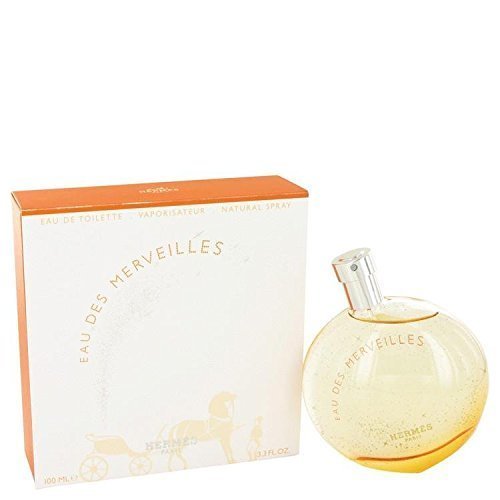 Eau Des Merveilles Perfume By Hermes For Women 3.4 Oz / Eau De Toilette Spray