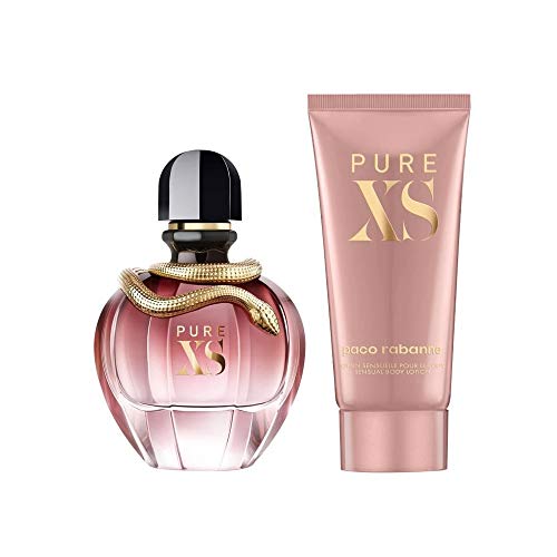 Paco Rabanne Pure XS For Her Set (Eau De Parfum 80ml & Sensual Body Lotion 100ml)