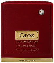 Load image into Gallery viewer, Armaf Oros Holiday Edition 2.9 Oz Eau De Parfum Spray for Women with Swarovski Crystals Special gift with purchase
