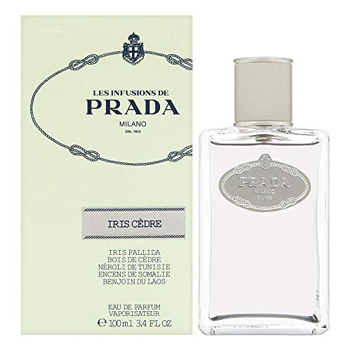 Prada Infusion Eau de Parfum, Iris Cedre, 3.4 Ounce