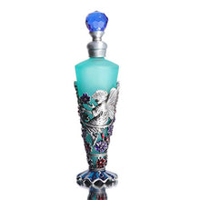 Load image into Gallery viewer, Waltz&amp;F Jeweled Slim Vintage Perfume Bottle Empty Refillable Essential Oil Bottle Frosted Glass Bottle25ml (angel2)
