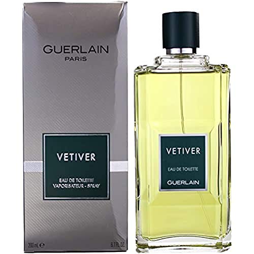 Vetiver Guerlain by Guerlain for Men Eau De Toilette Spray, 6.7 Fluid Ounce ( Pack May Vary )