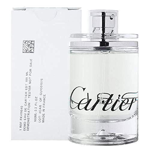 Cartier Eau de Cartier for Unisex Eau de Toilette Spray, 3.3 Ounce (Tester/Plain Box)