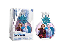 Load image into Gallery viewer, Frozen, Elsa, Anna, Disney, Princess, Fragrance, for Kids, Eau de Toilette, EDT, 3.4oz, 100ml, Perfume, Spray, with Charm, Made in Spain, by Air Val International
