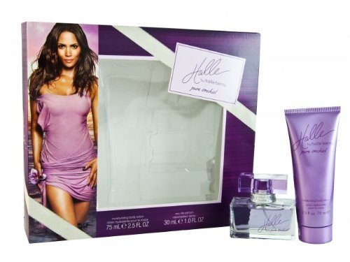 HALLE PURE ORCHID by Halle Berry Gift Set for WOMEN: EAU DE PARFUM SPRAY 1 OZ & BODY LOTION 2.5 OZ