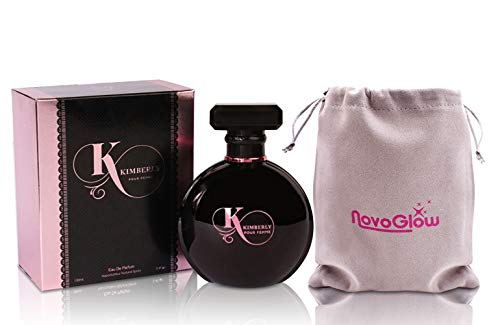Kimberly Eau de Parfum Spray Perfume, Fragrance for Women - Daywear, Casual Daily Cologne Set with Deluxe Suede Pouch- 3.4 oz Bottle- Ideal EDP