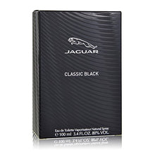 Load image into Gallery viewer, Jaguar Eau de Toilette Spray for Men, Black, 3.4 Ounce
