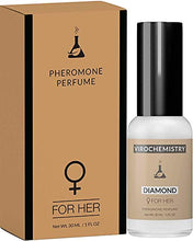 Load image into Gallery viewer, Pheromones to Attract Men for Women (Diamond) - Elegant, Ultra Strength Organic Fragrance Body Perfume (1 Fl. Oz)(Human Grade Pheromones to Attract Men)
