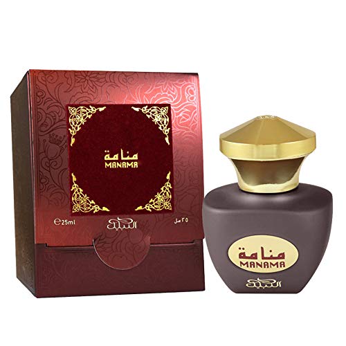 MANAMA (Concentrated Perfume Oil) 25ML (0.8oz) I HERITAGE COLLECTION I Featuring Notes: Black Pepper, Strawberry, Melon, Gardenia, Musky, Sandalwood, Treemoss, Clary Sage I by Nabeel Perfumes