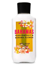 Load image into Gallery viewer, Bath and Body Works Bahamas Passionfruit and Banana Flower Body Lotion 8 Ounce 2020
