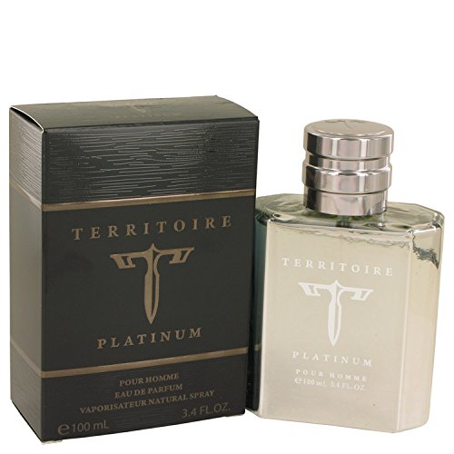 Territoire Platinum Cologne By YZY Perfume Eau De Parfum Spray Cologne for Men 3.4 oz Eau De Parfum Spray (Strong practicability)