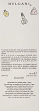 Load image into Gallery viewer, Bvlgari Eau De Toilette, Petit Et Mamans, 1.35 Ounce
