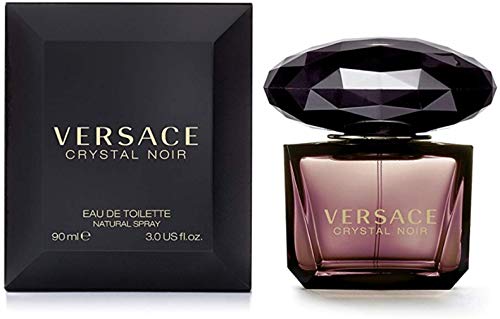 Versace Crystal Noir Eau De Toilette Spray For Women, 3 oz