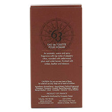 Load image into Gallery viewer, Pre de Provence No. 63 Eau de Toilette Cologne (100ml) - Aromatic, Warm, Spice Masculine Fragrance
