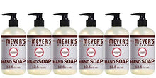 Load image into Gallery viewer, Mrs. Meyer's Clean Day Liquid Hand Soap, Cruelty Free and Biodegradable Hand Wash Made with Essential Oils, Lavender Scent, 12.5 oz - Pack of 6
