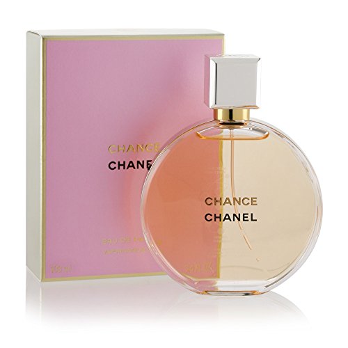 Chance By CHANEL for Women Eau De Parfum Spray 3.4 Ounces, clear