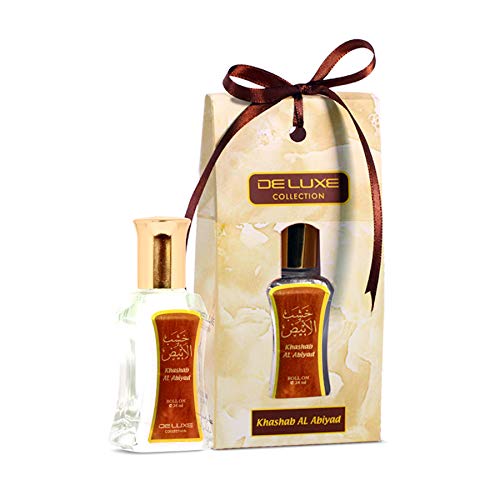 HAMIDI Khashab Al Abiyad Roll On Concentrated Perfume Oil, 24ml