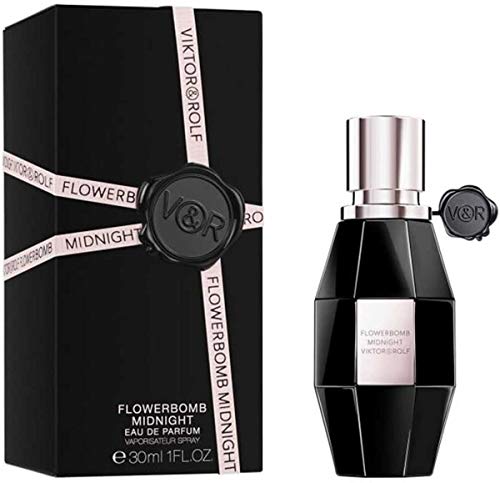 Viktor & Rolf FLOWERBOMB MIDNIGHT 1.0 Ounce / 30 ml EDP For Women Perfume Spray