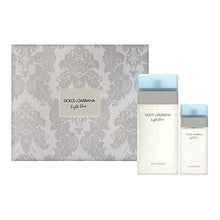 Load image into Gallery viewer, Dolce &amp; Gabbana Light Blue Perfume 2 Pc. Gift Set (Eau De Toilette Spray 3.3 Oz &amp; 0.84 Oz) For Women
