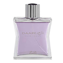 Load image into Gallery viewer, Daarej for Women EDP - Eau De Parfum 100ML (3.4 oz) | Charming Oriental Fragrance | Enchanting Musk, Patchouli complemented by Sweet Citrus Notes | Romantic Gift for Her | by RASASI Perfumes
