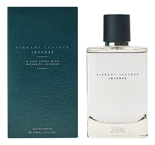 Zara VIBRANT LEATHER INTENSE LIMITED EDITON 100ml/ (3.4 FL. OZ) A RICH SCENT WITH INTENSITY ACCORDS Men's Cologne Eau De Parfum