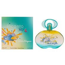 Load image into Gallery viewer, Salvatore Ferragamo Salvatore Ferragamo Incanto sky by salvatore ferragamo for women - 3.4 Ounce edt spray, 3.4 Ounce, Multi
