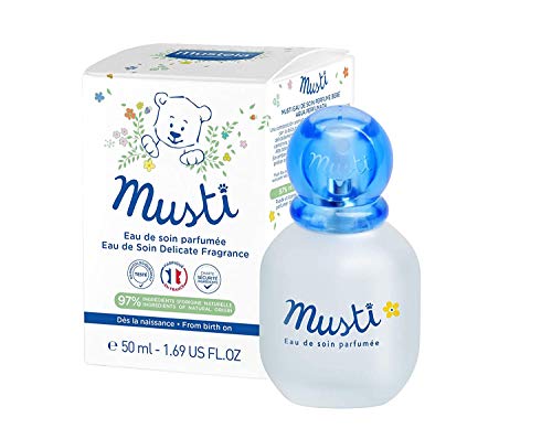 Mustela Musti - Baby Plant-Based Perfume & Cologne Spray - Delicate Fragrance for Boys & Girls - with Chamomile & Honey Extracts - Alcohol Free - 1.69 fl. Oz