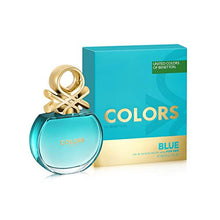 Load image into Gallery viewer, Benetton Colors Eau De Toilette Spray for Women, Blue, 2.7 Ounce
