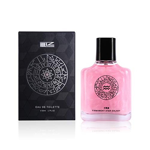 Twelve Constellation Lucky Perfume Quicksand Gilt Perfumes Parfums For Women Parfum For Men Coach Perfume Lasting Light Fragrance Natural Fragrance 1.7FL oz Eau De Toilette (Aquarius)