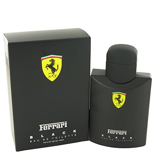 FERRARI BLACK by Ferrari Eau De Toilette Spray 4.2 oz for Men - 100% Authentic