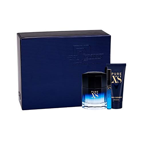Paco Rabanne XS Pure Set for Men 3.4 EDT, 3.4 SG, 0.34 TS