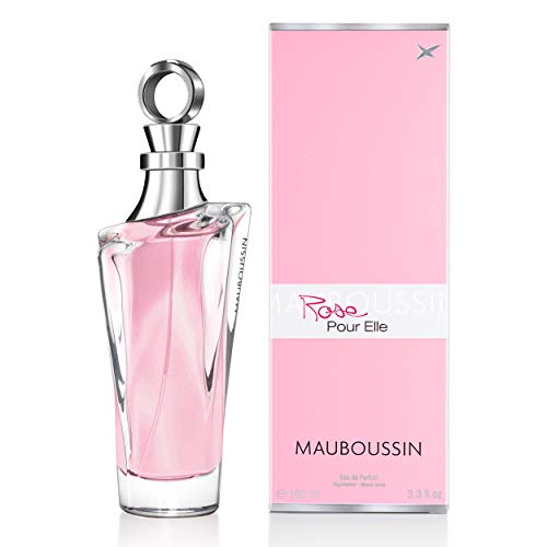 Mauboussin - Eau de Parfum Femme - Rose Pour Elle - Fresh, Floral & Fruity Scent - 100ml