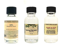 Load image into Gallery viewer, Perfume Studio 3-Piece Perfume Making Kit; Cosmetic Grade Isopropyl Myristate (IPM), Dipropylene Glycol (DPG), Perfumer's Alcohol Equivalent; 30ml/1oz Each. (Perfume Making Kits, 3-Piece Set)

