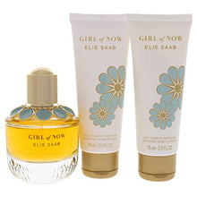 Load image into Gallery viewer, Elie Saab Girl Of Now Women 1.6oz EDP Spray, 2.5oz Shower Gel, 2.5oz Body Lotion 3 Pc Gift Set

