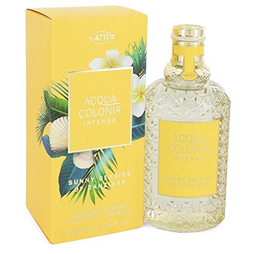 4711 Acqua Colonia Sunny Seaside of Zanzibar by Maurer & Wirtz Eau De Cologne Intense Spray (Unisex) 5.7 oz Women