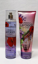 Load image into Gallery viewer, Bath Body Works 2pc Set French Lavender Honey , Mist and Cream
