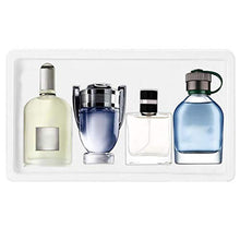 Load image into Gallery viewer, Men Perfume Set, Light Perfume Set, 4 Pieces Men Perfume Set, Mini Variety Bottle Perfume Gift Box Durable Fragrance (25 Ml 4)
