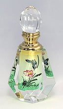 Load image into Gallery viewer, Blue Butterfly Art Glass Collectible Crystal Perfume Bottle - PBD04-692
