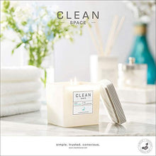 Load image into Gallery viewer, CLEAN SPACE Candle | Natural Soy Blend Scented Candle | Premium Non-Toxic Candle Made with Sustainable Ingredients | Up to 40 Hour Burn Time | 8 oz
