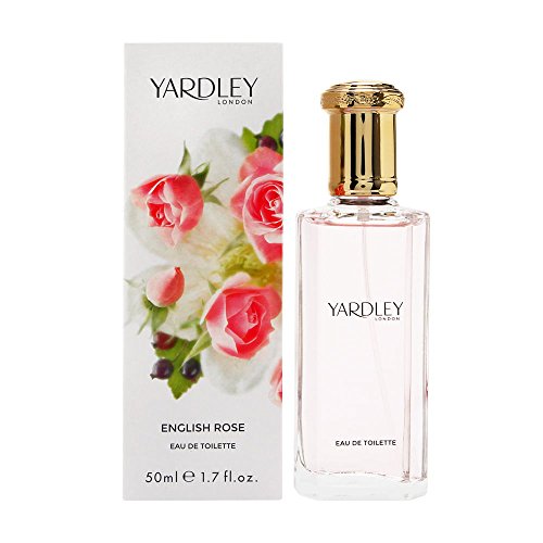 Yardley of London Eau De Toilette Spray for Women, English Rose, 1.7 Ounce