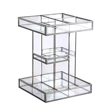 Load image into Gallery viewer, 360 Degree Rotation Glass Makeup Organizer??îPerfume Display Case and Cosmetic Storage ??îGreat for Bathroom, Dresser, Countertop (Retro)
